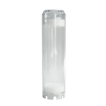 3X 10-дюймовый многоразовый пустой прозрачный картридж корпус фильтра для воды Различные материалы многоразового использования