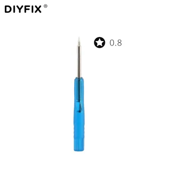 Мини-Отвертка DIYFIX 0.8 Pentalobe для Apple iPhone X 8 8Plus 7 7Plus 6s 6 6Plus 5s 5c 5 SE Открывающий Инструмент Для Нижних Звездчатых Винтов
