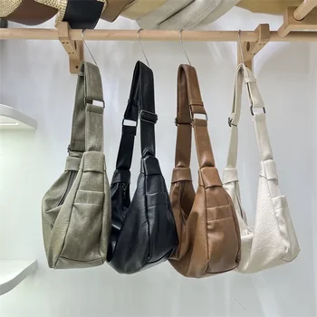 Модная ретро-нишевая сумка-тоут с логотипом Noes 2024, осень/зима, новые кошельки и сумочки через плечо с клецками на одно плечо