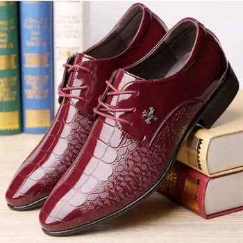 Мужские остроносые деловые модельные туфли British wind han edition от модных стилистов tide свадебная обувь